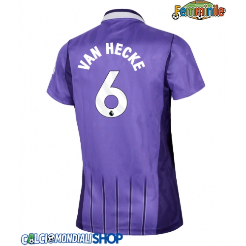 Maglie da calcio Tottenham Hotspur Jan Paul van Hecke #6 Terza Maglia Femminile 2026-27 Manica Corta